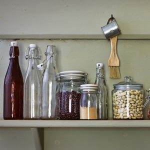 Glasflaska med Patentkork