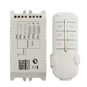 Trådlösa Fjärrkontroll Sändare Mottagare Trippel CONTROLLER-3