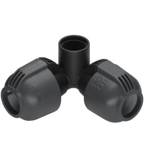 Vinklad L-skarv 25 mm x 3/4″ invändig gänga