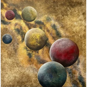 Coloured Orbs SÅLD