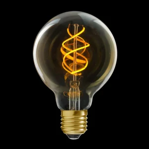 Glob LED E27 guld 80mm 250lm 2000K dimbar
